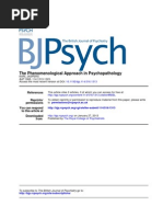 Jaspers, K. (1968) - The Phenomenological Approach in Psychopathology