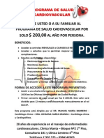 Programa de Salud Cardiovascular DR Narea