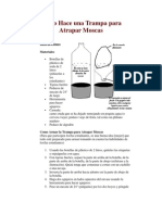 Como Hace Una Trampa para Atrapar Moscas