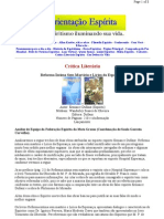 Crítica Literária - Reforma Íntima Sem Martírio e Lírios Da Esperança PDF