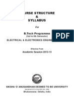 Course Structure & Syllabus: B.Tech Programme