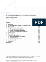 Braeutigam Ronald - Optimal Policies For Natural Monopolies