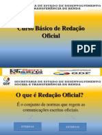 Apresentação Redação Oficial