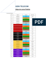 Codigo de Cores e Amarração Primária