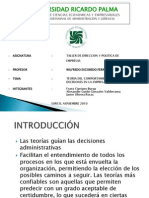 Tema 6 La Teoria Del Comportamiento y Toma de Decisiones