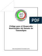 Código para El Desarrollo Sustentable Del Estado de Tamaulipas