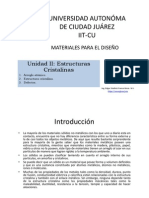 Microsoft PowerPoint - Unidad II Estructuras Cristalinas