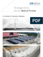 Electricity Storage and RE For Island Power