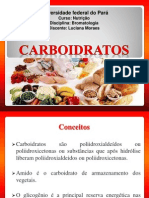 Determinação de Carboidratos Bromatologia