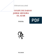 Un Golpe de Dados Jamás Abolirá El Azar, Mallarmé