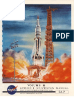 Saturn I SA-7 Rocket Countdown Manual