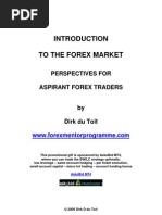 Introduction To The Forex Market - Dirk Du Toit