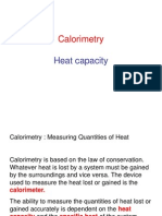 Calorimetry