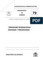 Terrorismo Internacional (Enfoques y Precepciones) PDF