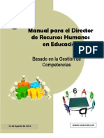 Manual Del Director de Recursos Humanos Basado en La Gestion de Competencias 2013