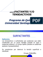 Curso Surfactantes y Emulsiones USACA