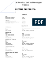 Sistema Eléctrico Del Volkswagen Sedan