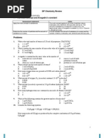 IB Stiochiometry Question