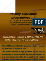 Poverty Alleviation Programmes