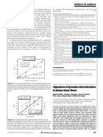 Signitures Granular Flow