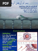 Fertilization &implantation