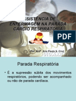 Assistência de Enfermagem Na Parada Cardio Respiratória