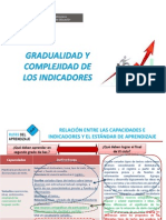 9 - Gradualidad y Complejidad de Indicadores Del V, VI y VII