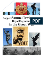 SAMUEL IRWIN, Royal Engineers, in The Great War