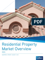 India Residential Property Market Overview August 2013