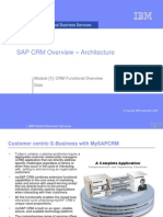 SAP CRM Overview - Architecture: IBM Global Business Services