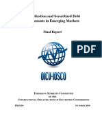 Securitization and Securitized Debt Instruments in Emerging Markets