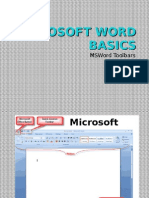 Microsoft Word Basics