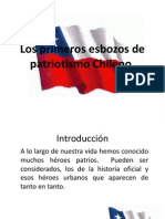 Los Primeros Esbozos de Patriotismo Chileno