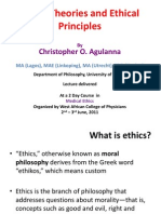 Moral Theories & Ethical Principles