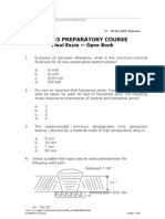 Api 653 Preparatory Course: Final Exam - Open Book