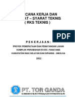 Dokumen Penawaran Dan RKS Timbunan Nias - Sibolga