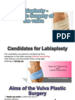 Labiaplasty - Plastic Surgery of The Vulva