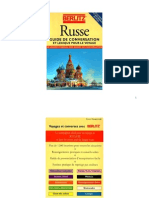 Langue Russe Berlitz Guide de Conversation Et Lexique Pour Le Voyage (+vocabulaire