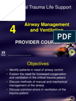 Prehospital Trauma Life Support: Airway Management and Ventilation