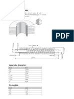 High Finned Tubes: Base Tube Diameters