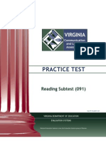 VCLA Reading PracticeTest