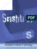 Srishti 2009 - Coimbatore Institute of Technology College Magazine