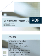 Six Sigma For Project Managers