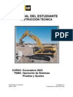 Manual Del Estudiante Excavadora 365C