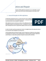 DNA Replication and Repair