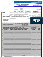 For Withholding Taxes Only: Name of LTU/ MTU/ RTO Salary Month Nature of Tax Payment Tax Year