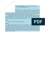 Association of Custom Brokers, Inc. vs. Municipal Board G.R. No. L-4376 May 22, 1953 Facts