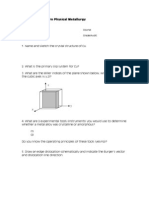 Assessment Quiz: 3.40J/22.7J Modern Physical Metallurgy