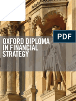 Oxford Diploma in Financial Strategy