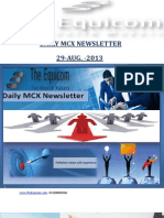 Daily MCX Newsletter